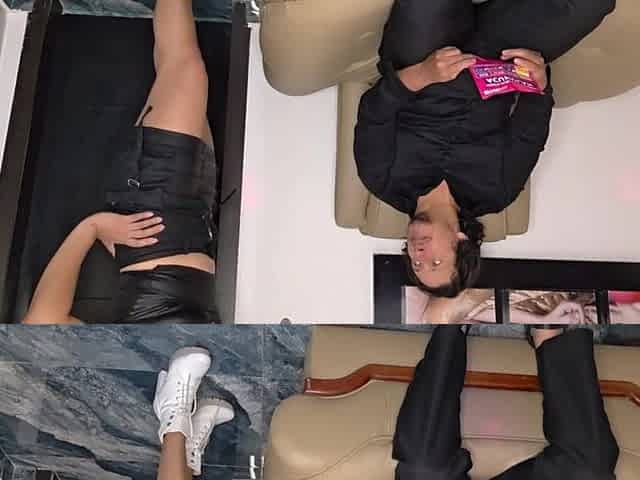 My large-booty stepmother is my secretary and this babe wishes a raise, and look what this babe does to earn it?