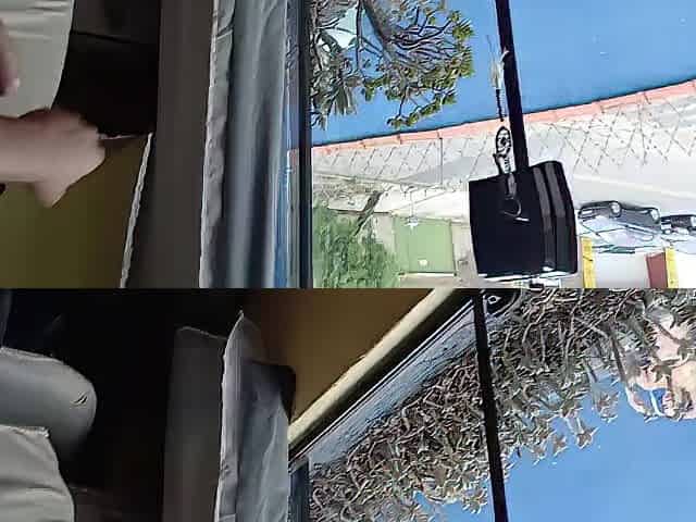 My stepmother caught me spying on her and gave me her snatch.