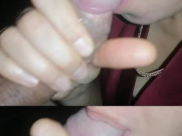fellatio close up