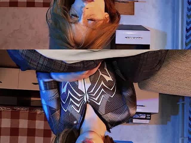 Real Spider-Angel Takes POV Deepthroat Then Gets Destroyed in Dress