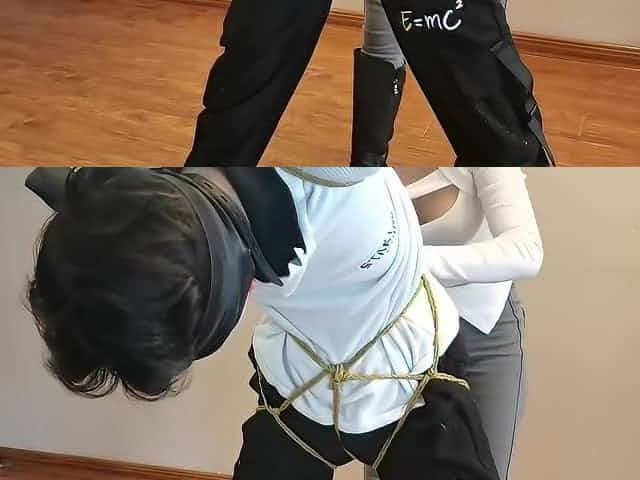 Guy Tied Up By Girl