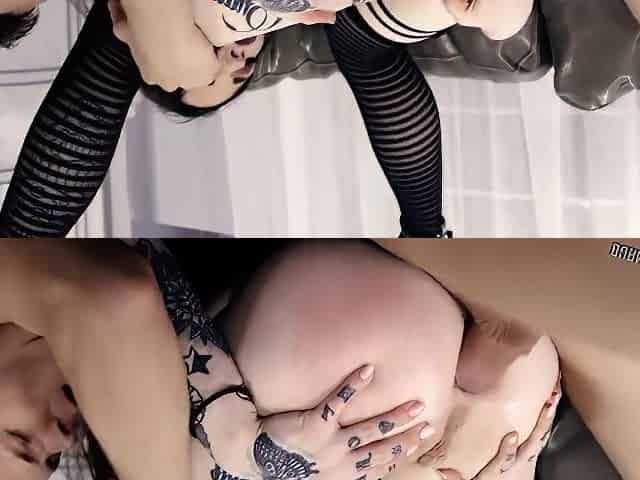 Very Hot Rump Pounded Goth