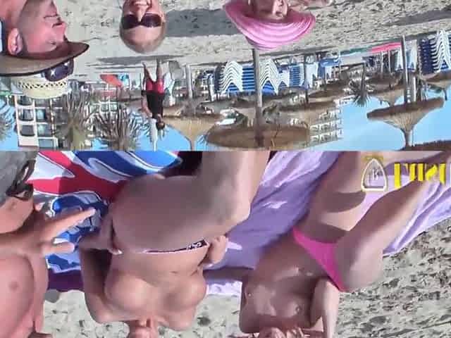 Cheeky busty milf and horny dude bangs slim babe in threesome