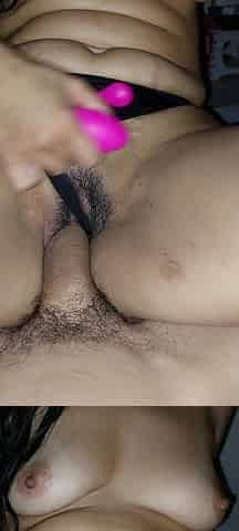 Vanessinha Sat with Her Pussy on the Cock and the Vibrator - Part 1