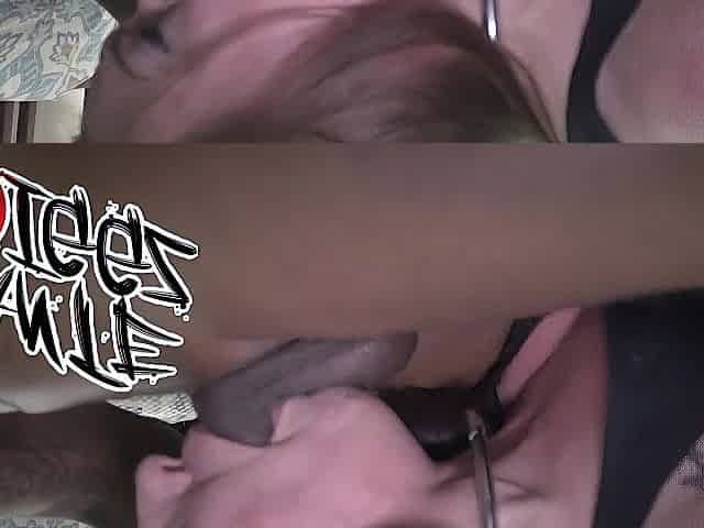 BBC Floozy Amanda Panda Gets Railed in a Bedroom at a Abode Party