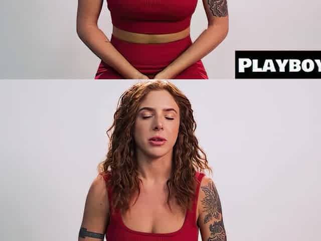 Redhead mother I'd like to fuck Lumi Ray excitement masturbation after interview with Bree Mills