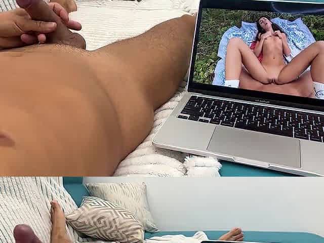 I Caught My Neighbour Stroking and Decided to Sit on His Hard Jock