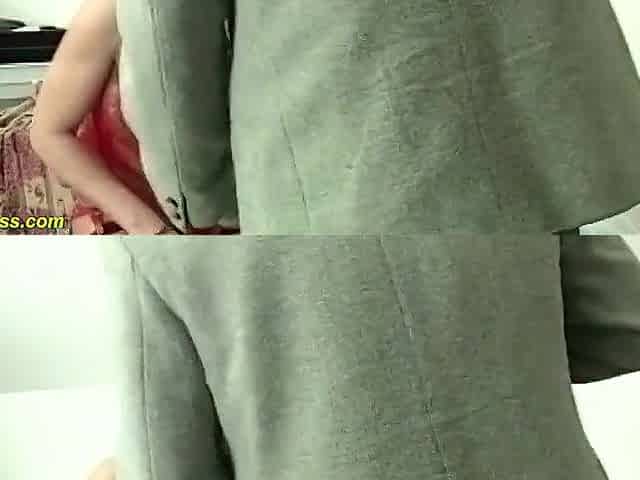 Stepmom's butt destroyed by vacuum cleaner agent