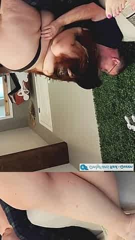 Cuckquean Selfie - Wife Watches and Films Herself Being Cucked by Younger 4'10" Thick Latina