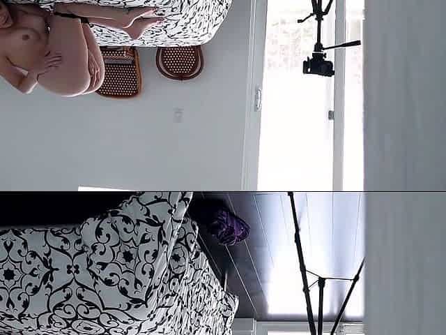 Mischievous Babysitter Nickey Huntsman Caught Masturbating