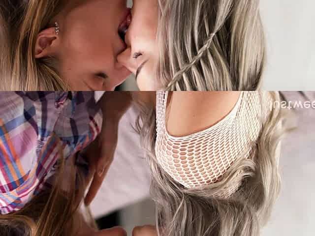 Pussy fingering lesbians licking and rimming