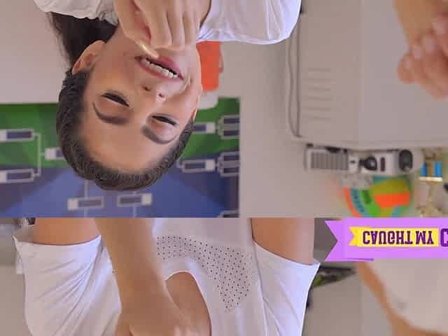Beauty Gostosa asks Tutor, "If Banging U Is not appropriate then Can I Suck Your Dong? -S1:E3