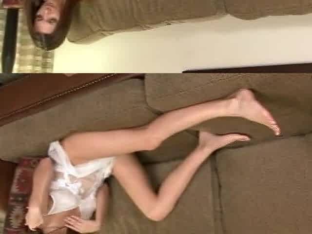 Small mother i'd like to fuck banging her snatch with a diversity of toy