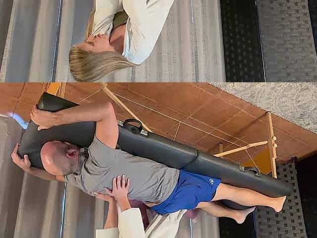 Chiro Dick Adjustment With Angelica Amore