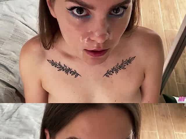 THE HOTTY WHO LIKES FACIAL - My Little Betsy Facial Jizz flow Compilation Vol. three