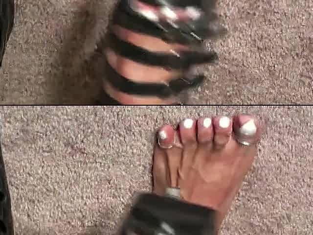 Pointed Toenails and Shapely Feet