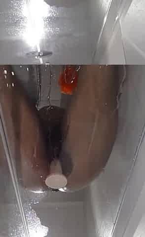 wife caught in the shower