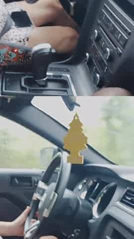 Breasty Golden-haired mother I'd like to fuck Car Quickie