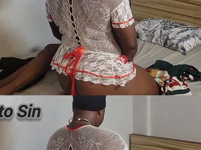 Shameless black BBW amateur X-rated movie
