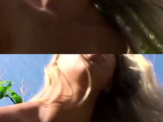 Blonde tight pussy babe solo toy fun in glamour masturbation