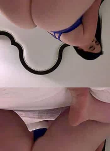 Big boobs milf masturbates with her dildo