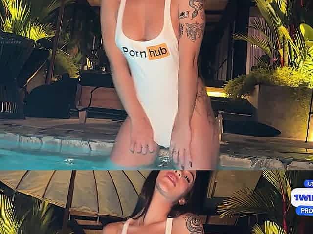No thing more excellent than banging after being in the jacuzzi!