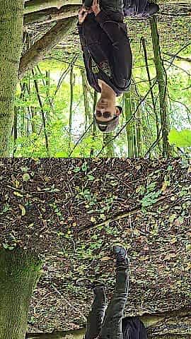 I was walking in the forest and needed to take urinate
