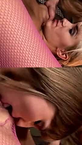Hot Lesbian Games with Black Strapon #02