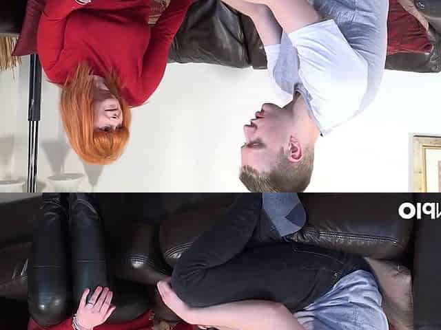 British Redhead Melanie Taylor Sucks Chris Cobalt Knob