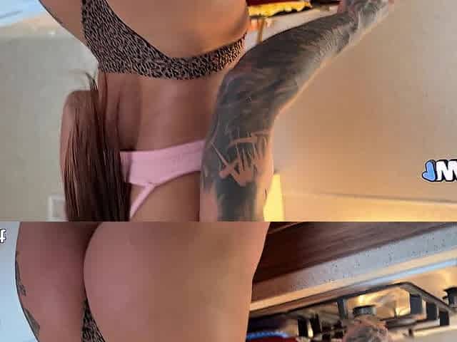 Slime Like Eggs or Creampie From The Booty, ANAL in The Kitchen