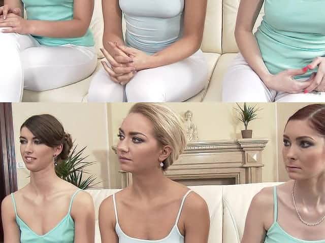 Hot lesbian orgy with insatiable chicks Kate Gold and Victoria Puppy