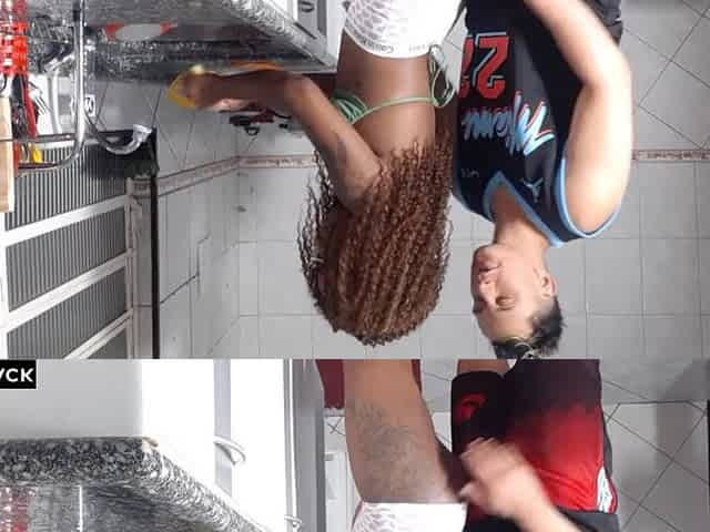 Lascivious mulatta banging madly in the kitchen with the brand fresh endowed. -VIEW FULL (sheer.com/brunablack)