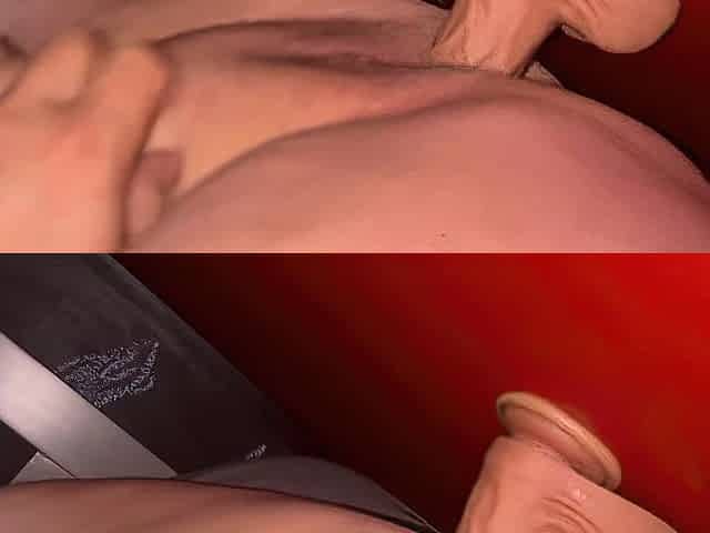 chubby cunt clenches large schlong unfathomable inside