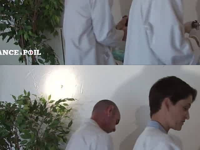 Mature Brunette Getting Shaved, Fist-fucked and Sodomized at the Gyneco