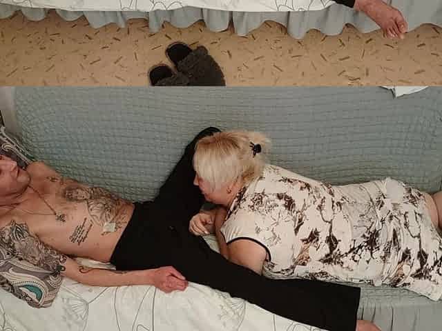 Stepmom Sucks My Dick and Swallows Cum