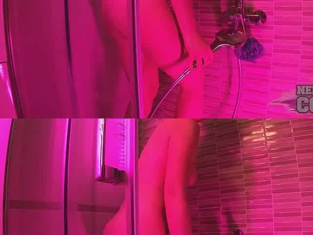 Between The Scenes Mira Masturbating White Showering Aesthetic Pink