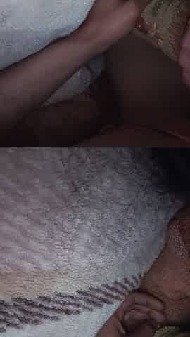 Romantic Passionate Blowjob by Cheating Wife to Her Lover in Night