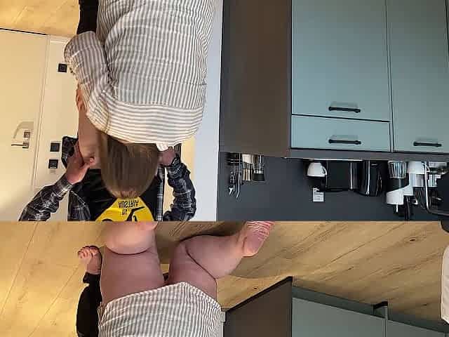 I guide my stepmom's head so I can cum faster