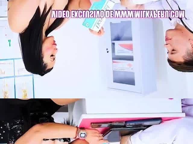 Milky Big-Boobed Bimbo Midget Worships Massive Cock with