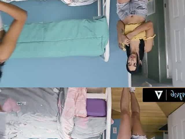 Shy Chick Has Sex With Her Roommate