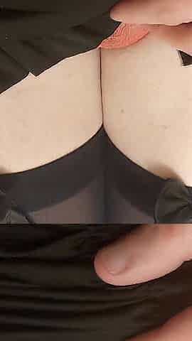 Sissy Ejaculation in Petticoat & Underware