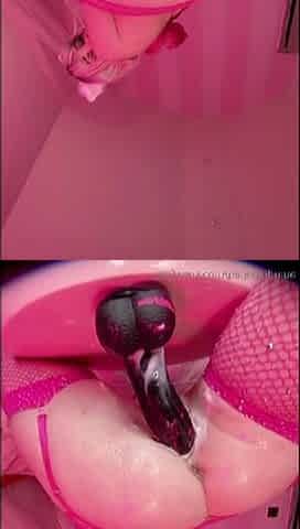 Dragon Dildo Hardcore Fuck - Big tits