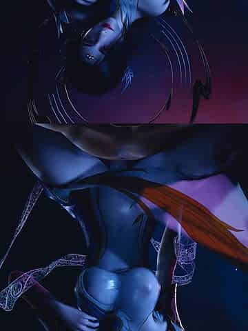 Goddess of the Pixel Realm: Curves Unchained - 3D Animation Hentai