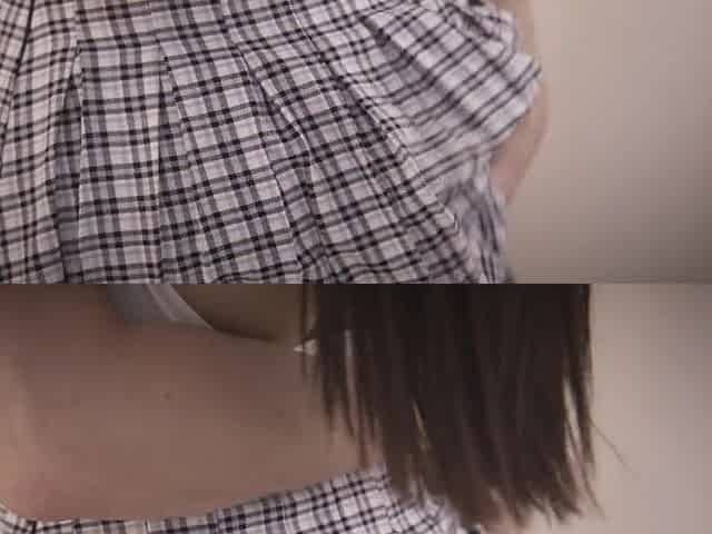 Slim European Teen With Large Fake Melons Facial