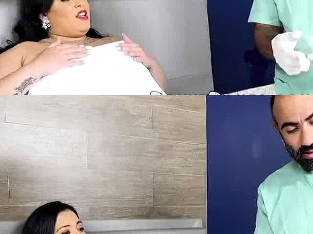 Fat ladies getting naked and having sex