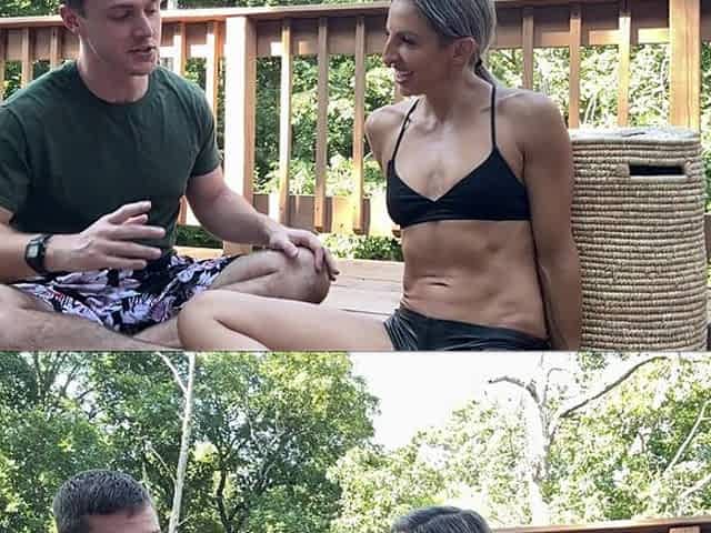 Leo Washes Clothes on Lora's Washboard Abs