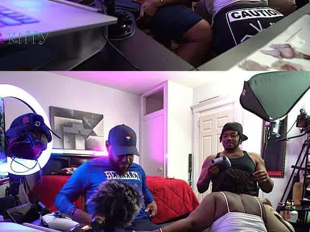 Black KittyLove Slutted Out By The Homies