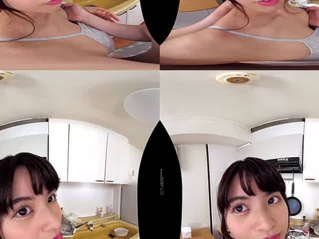 Japanese vr beauty shares small titties pov sensual thrills