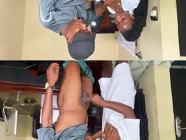 NICE-LOOKING BLACK NURSE SQUIRTS ON BBC