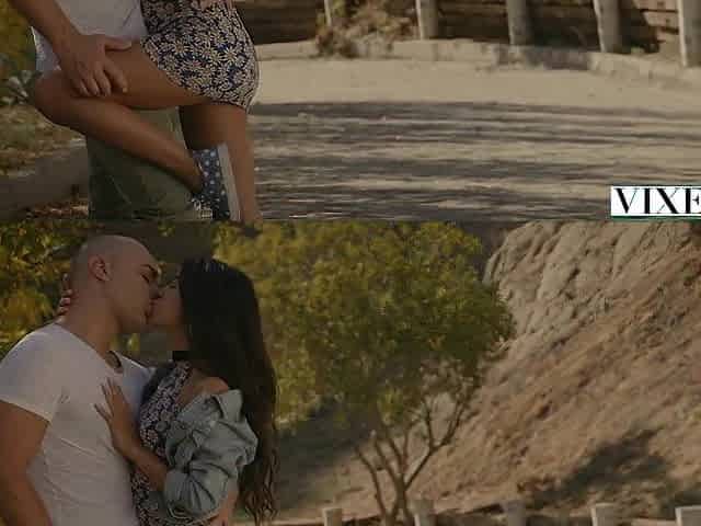 VIXEN Latin chick Veronica Enticed By Mature Stud